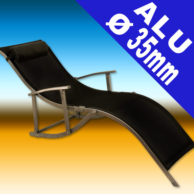 BAIN de soleil pliable en aluminium
