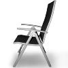 SALON de JARDIN en ALUMINIUM - 8 chaises + 1 chaise longue