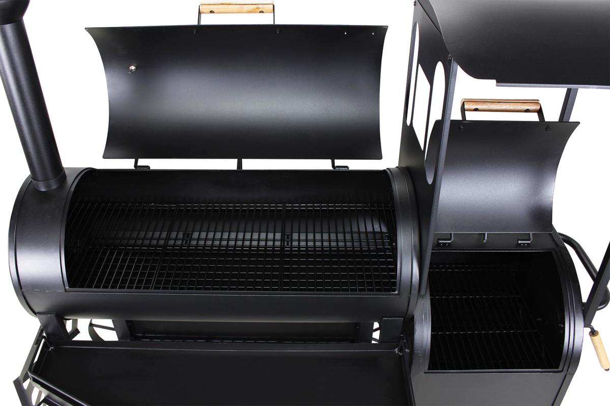 BARBECUE FUMOIR, type professionnel, 120 kg, modèle WEST