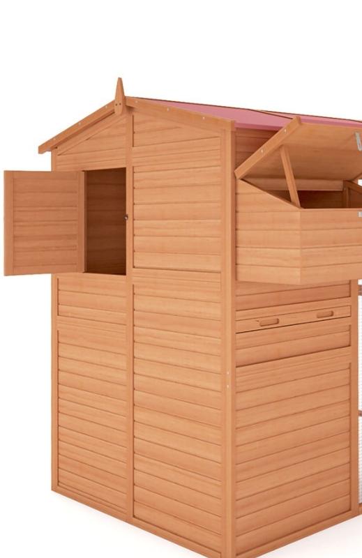 Poulailler, clapier en bois massif, taille XXL ~ Fabrication Poulailler Bois Poulailler, clapier en bois massif, taille XXL ~ Fabrication Poulailler Bois