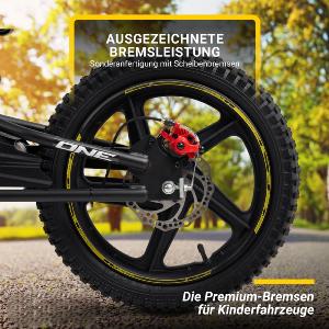 DRAISIENNE, VELO ELECTRIQUE enfant, 250 watts, roues 16, jaune