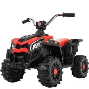 QUAD ELECTRIQUE ENFANT, 20 Watts, rouge et noir