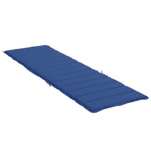 COUSSIN pour transat de jardin 200 cm, bleu
