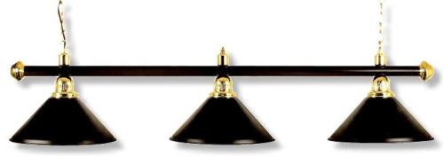 Luminaire Billard 3 Globes, 4 couleurs au choix