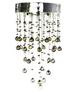 LUSTRE suspendu 180 cristaux, modèle Pivoine