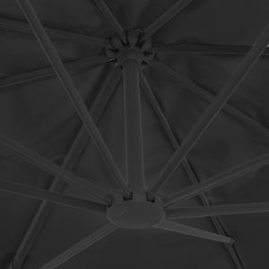 PARASOL déporté géant ,en aluminium, 400 x 300 cm