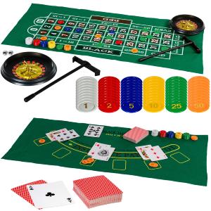 TABLE multi-jeux, 4 coloris, 15 en 1, marron