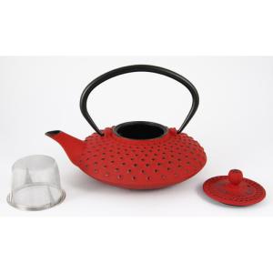 THEIERE en fonte, coloris rouge