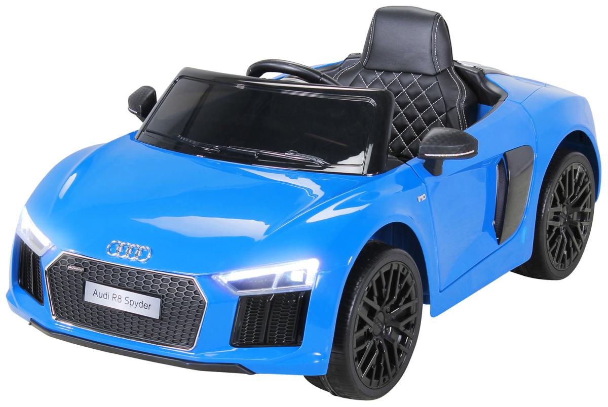  VOITURE  lectrique enfant AUDI  R8 Spyder Bleu