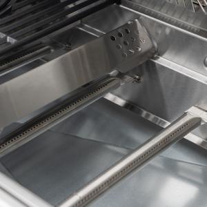 BARBECUE gaz XXL luxe, fabriqué en INOX, 8 brûleurs