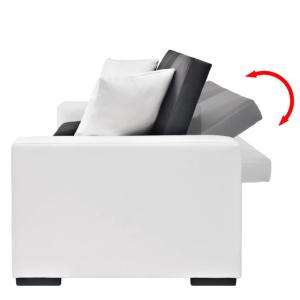 Canapé convertible, design, 2 coloris - 2 versions