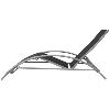 CHAISE LONGUE en ALUMINIUM, 5 positions