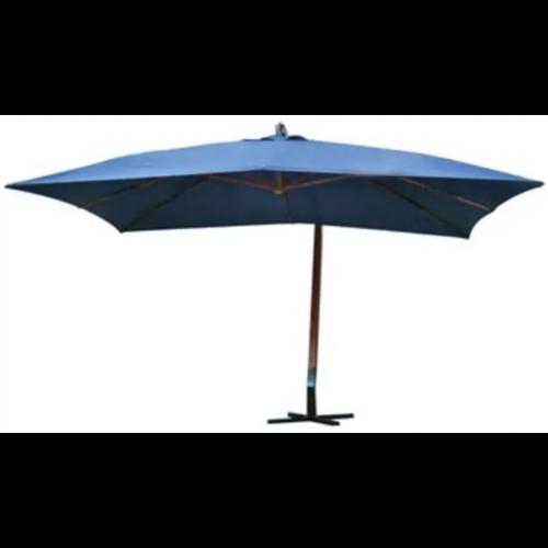 PARASOL géant 4.00 M x 3.00 M, toile bleu