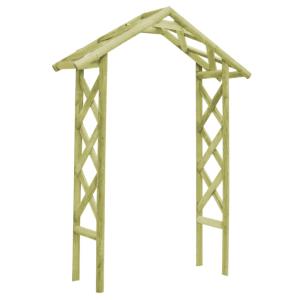 PERGOLA en bois massif 230 cm, en voute.