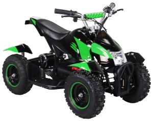 QUAD ELECTRIQUE ENFANT, 800 Watts, noir et vert
