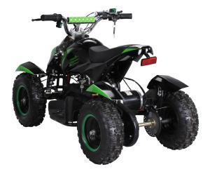 QUAD ELECTRIQUE ENFANT, 800 Watts, noir et vert