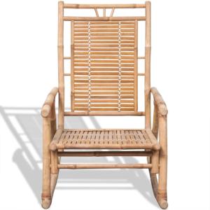 ROCKING-CHAIR en bambou naturel