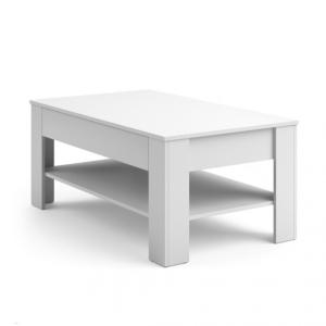 TABLE basse design, blanche, modèle Kiel