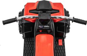 QUAD ELECTRIQUE ENFANT, 20 Watts, rouge et noir