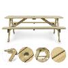 TABLE pique-nique en bois massif