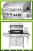 BARBECUE de luxe INOX, 7 brûleurs, complet avec accessoires