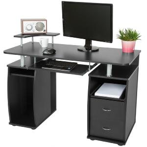 BUREAU informatique design, noir