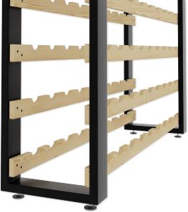 CASIER à vin, bois, design, de 135 bouteilles