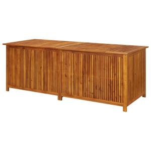 COFFRE rangement XXL 200 cm, en ACACIA massif