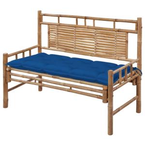 Banc de jardin 120 cm, en bambou