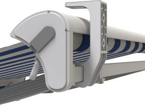 Kit fixation plafond, pour store banne, 40 mm