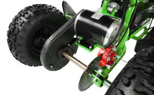 QUAD ELECTRIQUE ENFANT, 1000 Watts, vert et noir