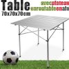 TABLE en ALUMINIUM enroulable