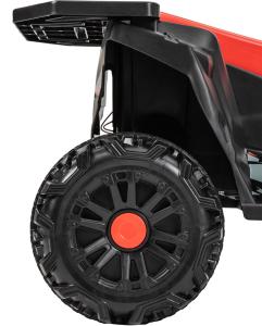 QUAD ELECTRIQUE ENFANT, 20 Watts, rouge et noir