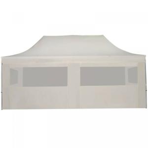 CHAPITEAU pliant 6 x 3 m, aluminium, blanc 