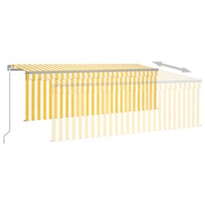 STORE BANNE 400 x 300 cm avec auvent, 5 coloris, motorisé