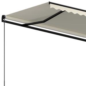 STORE BANNE 450 x 350 cm, motorisé, crème