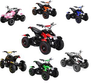 QUAD ELECTRIQUE ENFANT, 800 Watts, rose et noir