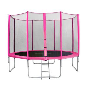 TRAMPOLINE 370 cm, complet avec échelle et bâche hivernale