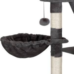 ARBRE à CHAT, 240 cm hauteur réglable, GRIS foncé