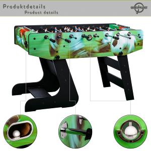 BABYFOOT pliable 60 kg, barres traversantes, design décor