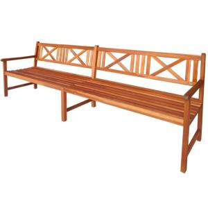 Banc de jardin en acacia, 240 cm