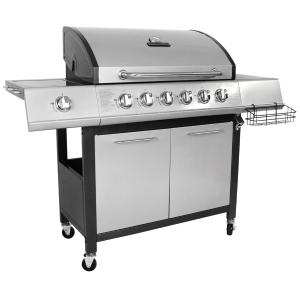 BARBECUE luxe, gaz, 7 brûleurs, modèle ALABAMA 2