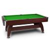 BILLARD type PRO, bois marron, 7 Ft, 3 couleurs de tapis