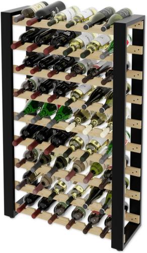 CASIER à vin, bois, design, de 54 bouteilles