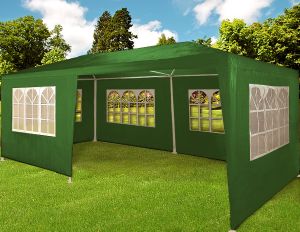 CHAPITEAU 6 x 3 m, toile verte
