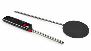 CHEMINEE bio-éthanol  en INOX POLI, 180 cm, 9 brûleurs 