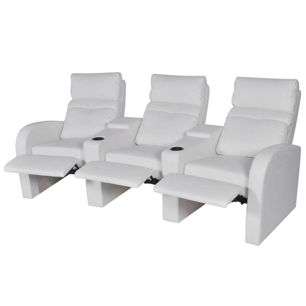 Fauteuil Inclinable Enfant Homcom - Cuir Synthétique, Rangement Dans Les Accoudoirs, Bleu Ou Rose