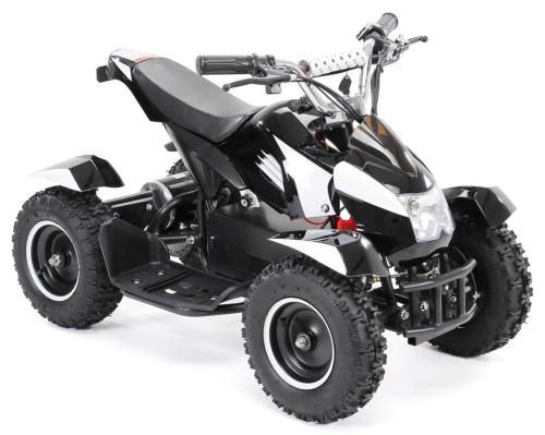 QUAD ELECTRIQUE ENFANT, 800 Watts, noir et blanc