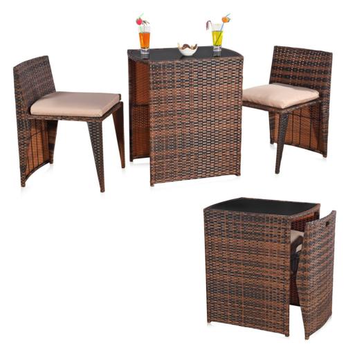 Table De Jardin Carree Pliante A Lattes Glasgow 2 Personnes