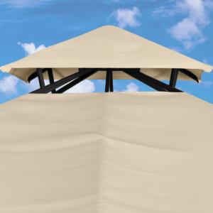 TONNELLE de  JARDIN 3 x 3 m, marron
